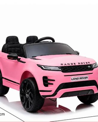range rover rosa macchina elettrica bambina