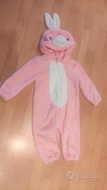 vestito carnevale ciniglietta 