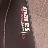 muta sub mares 6.5 pinne guanti scarpe cappuccio