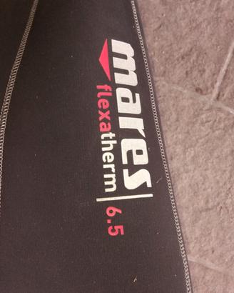 muta sub mares 6.5 pinne guanti scarpe cappuccio