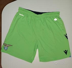 Pantaloncino SS Lazio Macron verde fluo
