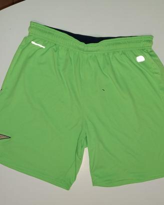 Pantaloncino SS Lazio Macron verde fluo