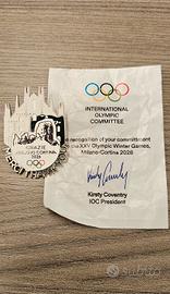 Spilla Duomo Olimpiadi Milano Cortina