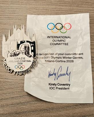 Spilla Duomo Olimpiadi Milano Cortina