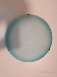 Plafoniera da soffitto/parete in vetro