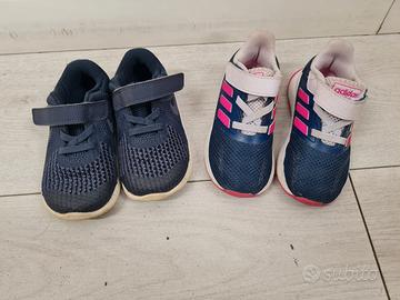 scarpe bambini nike adidas taglia 23