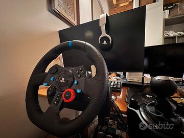 Logitech G29+Shifter 2 Mesi Vita Pari al Nuovo