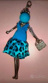 Ciondolo Le Carose City Donna Blu Argento