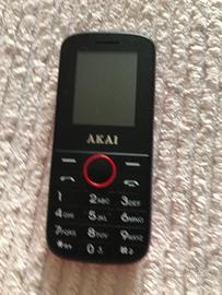 Cellulare dual sim Akai con caricabatterie fun