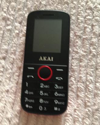Cellulare dual sim Akai con caricabatterie fun