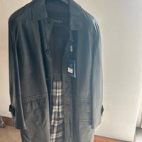 spolverino in pele nappa