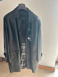 spolverino in pele nappa