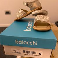 Sandalo bambina Balocchi color champagne