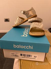 Sandalo bambina Balocchi color champagne