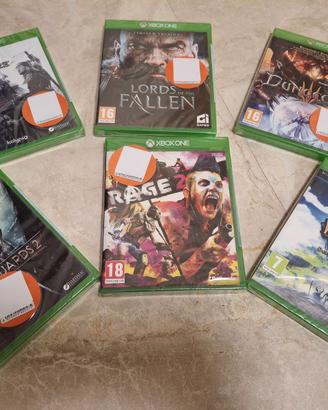 Lotto giochi Xbox One nuovi sigillati
