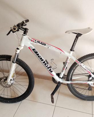 mtb bianchi freni disco telaio alluminio alta gamm