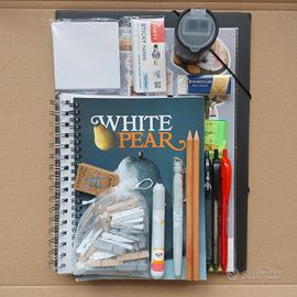 Set Cancelleria sticky Notes Notebooks Accessori