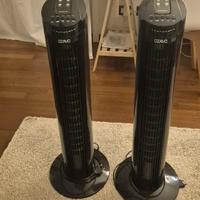 2 Ventilatori a torre con telecomando