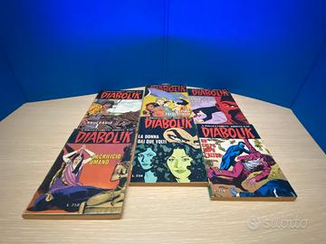 DIABOLIK INEDITO ANNO XIV   6 numeri