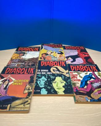 DIABOLIK INEDITO ANNO XIV   6 numeri