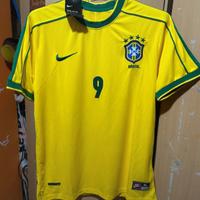 T-Shirt Home Brazil Mundial 1994 Ronaldo9