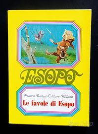 Le FAVOLE di ESOPO COFANETTO 2 VOLUMI 1969