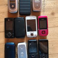 Cellulari vari in blocco