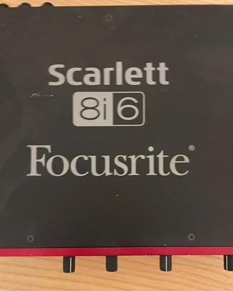 Focusrite Scarlett 8i6 scheda audio USB