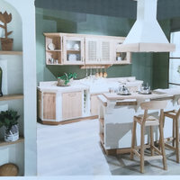 Cucina -Borgo Antico- con isola (scomponibile)