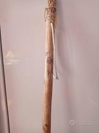 Bastone artigianale legno - personalizzabile