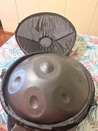 Handpan d-kurd, 9 note, 440hz