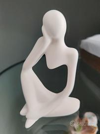 oggetto decorativo Statuetta pensatore 