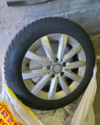 Gomme e cerchi Mercedes classe B 2014 205/55 R16