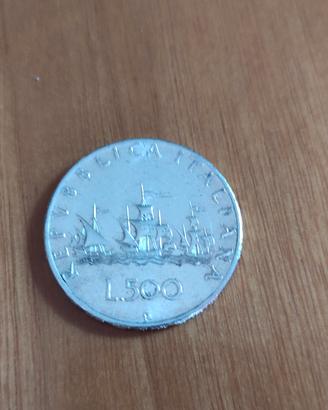 500 lire argento 1966