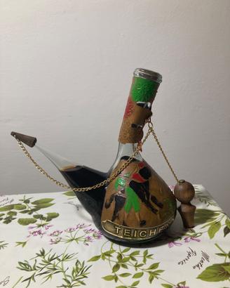 Bottiglia Liquore Vintage Decorativa Teichenné