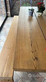 Set tavolo con panche