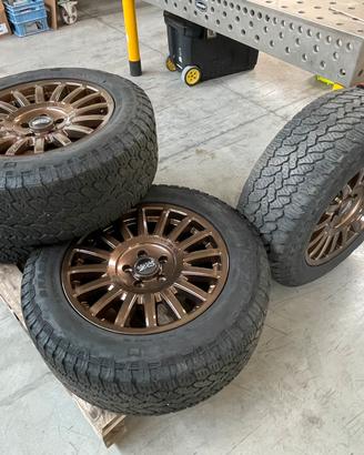 Cerchi OZ Rally Raid + gomme
