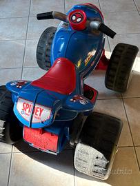 quad bambini spiderman