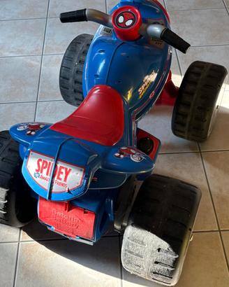 quad bambini spiderman