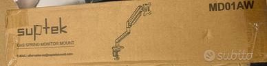 Supporto monitor a molla a gas