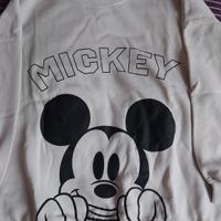 felpa oversize mickey mouse