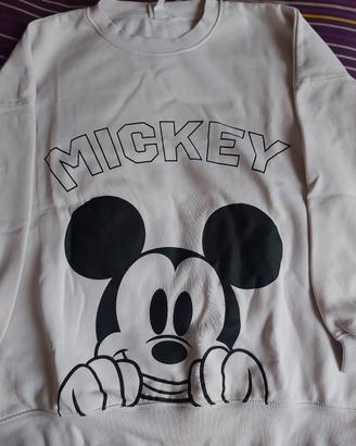 felpa oversize mickey mouse
