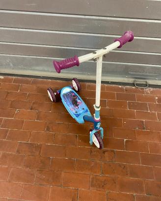 Monopattino Frozen bambina 3 ruote