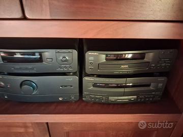 Impianto Hi-Fi Technics (Amplificatore, Tuner, CD,