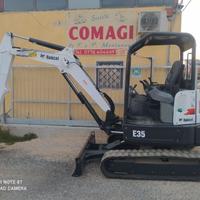 Miniescavatore bobcat e35 girosagoma 2015