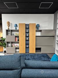 Parete Attrezzata / Libreria Design "Homy" Nuova!