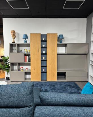 Parete Attrezzata / Libreria Design "Homy" Nuova!