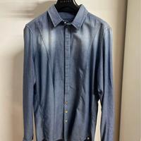 Camicia in jeans manica lunga Mediterraneo