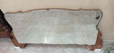 Specchio anni 30 in ciliegio