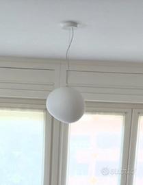 FOSCARINI GREGG MEDIA SOSPENSIONE BIANCO